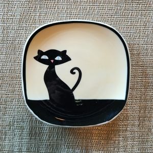 Black Cat Mini Plate